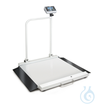 Wheelchair platform scale, Max 300 kg; e=0,1 kg; d=0,1 kg Verification class...